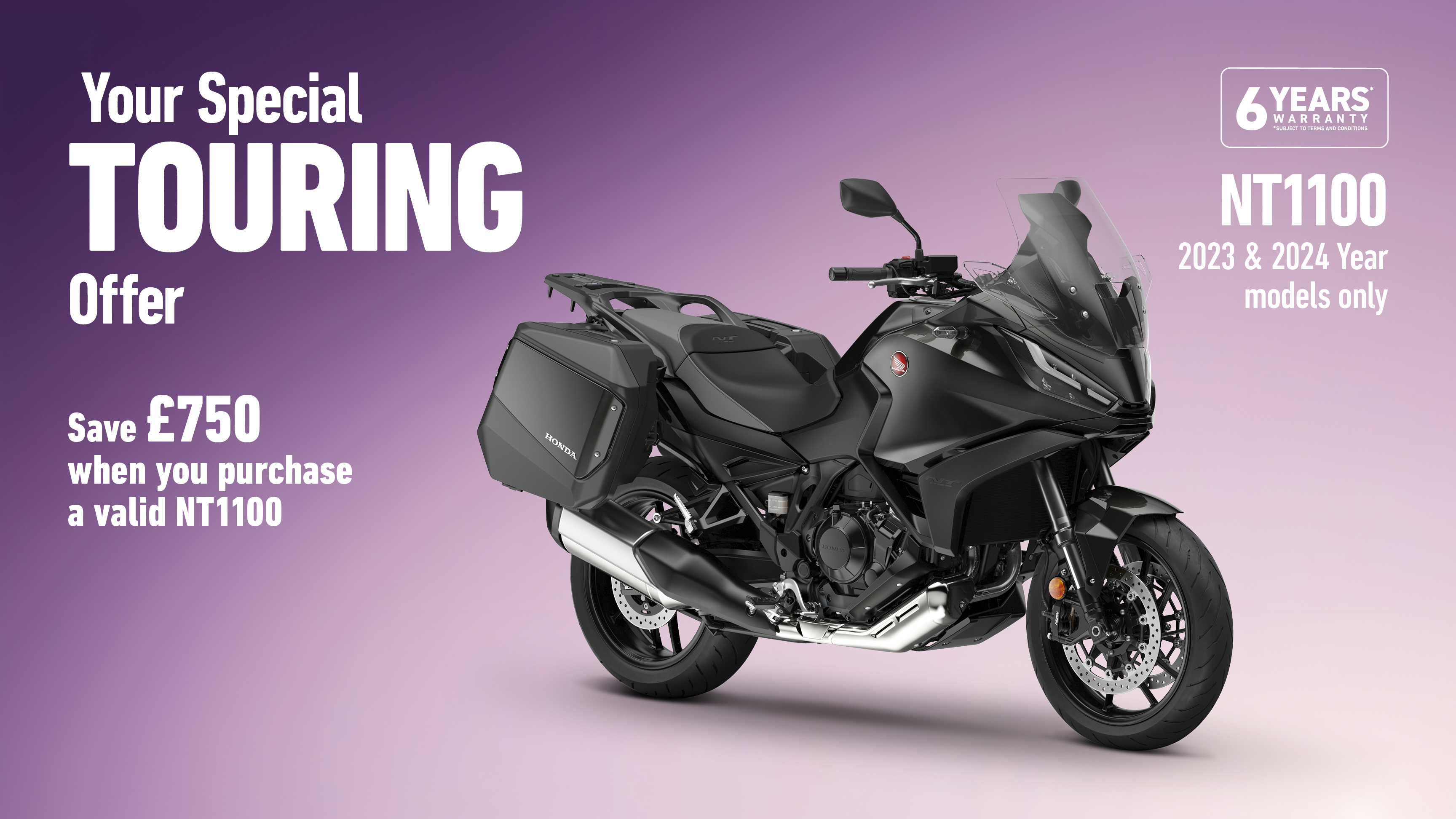 Your Special TOURING Offer